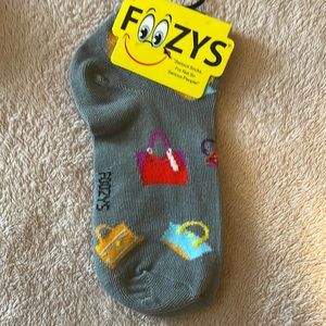Foozy’s Women’s No Show (ankle) Socks Collection. Gray Handbags.